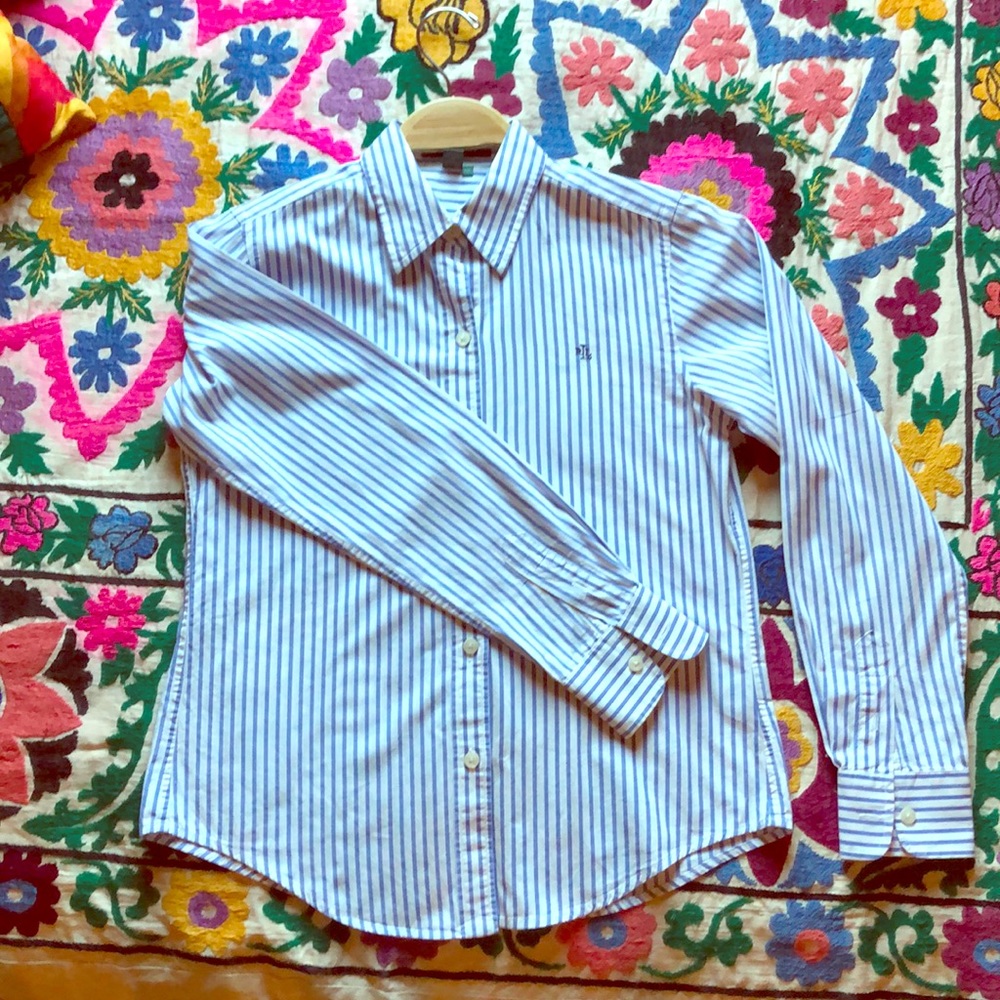 RL Striped Blouse